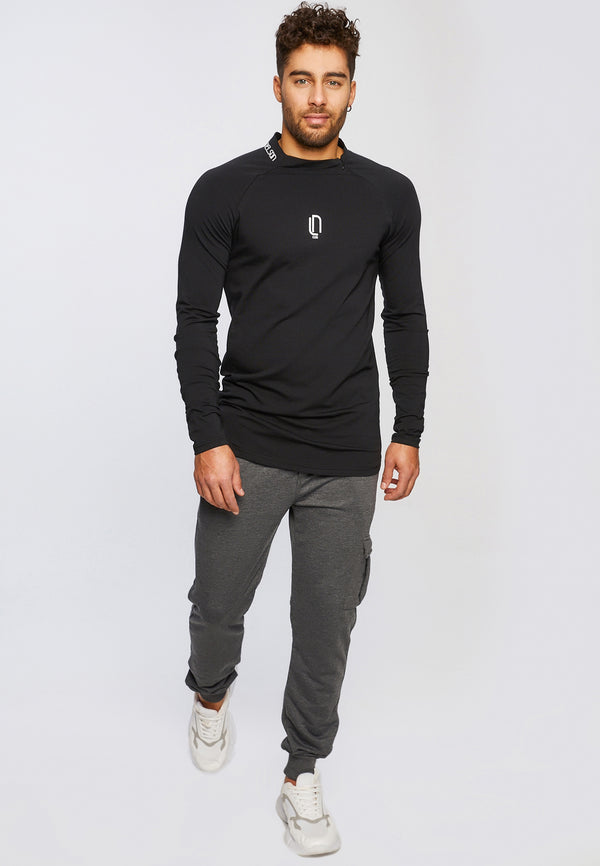 Leif Nelson Gym-Sweatshirt Stehkragen Kauf eins, bekomm eins gratis