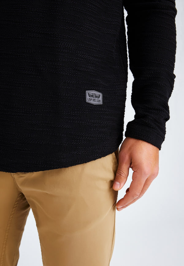 Leif Nelson Longsleeve Rundhals Tägliche Deals