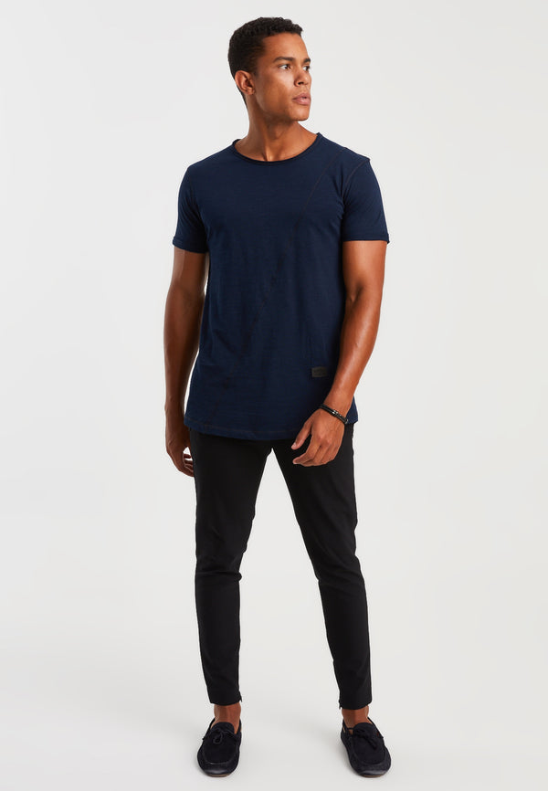 Leif Nelson Rundhals-Shirt Tiefpreis
