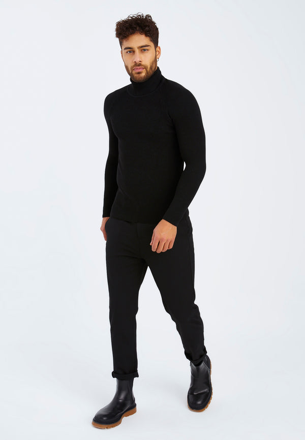 Leif Nelson Feinstrick Rollkragenpullover Bis zu 60% Rabatt