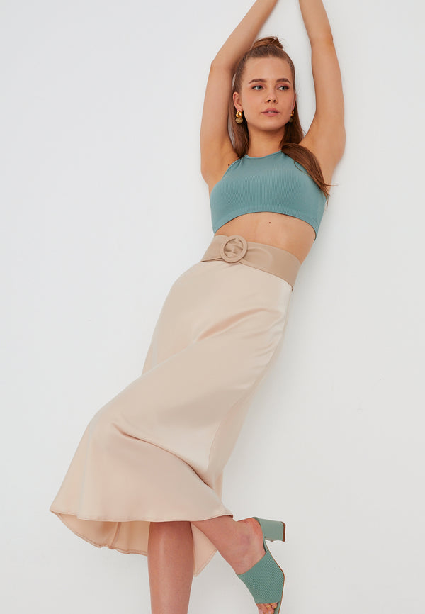 Leif Nelson Seamless Crop Top aermellos 50% Rabatt mit kostenlosem Versand