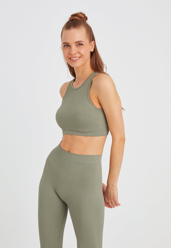 Leif Nelson Seamless Crop Top kurzarm Kostenloser Versand international