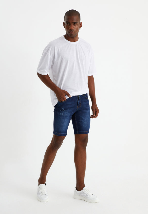 Leif Nelson Denim Shorts Günstiger Verkauf