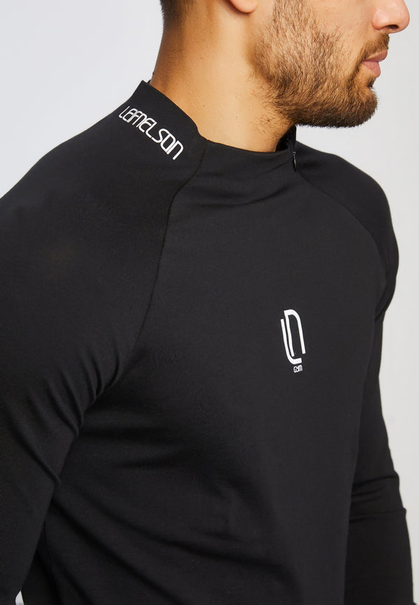 Leif Nelson Gym-Sweatshirt Stehkragen Versandkostenfrei