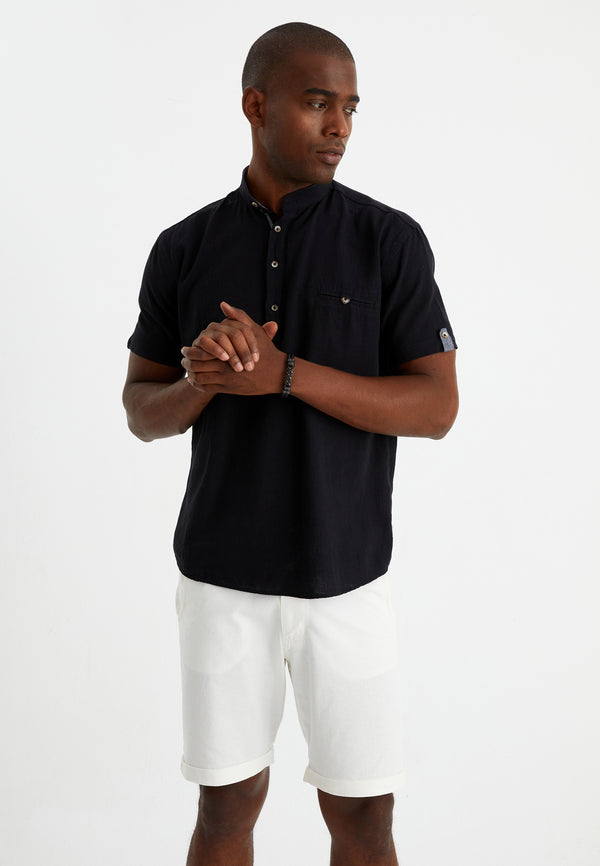 Leif Nelson Hemd Kurzarm Online Outlet