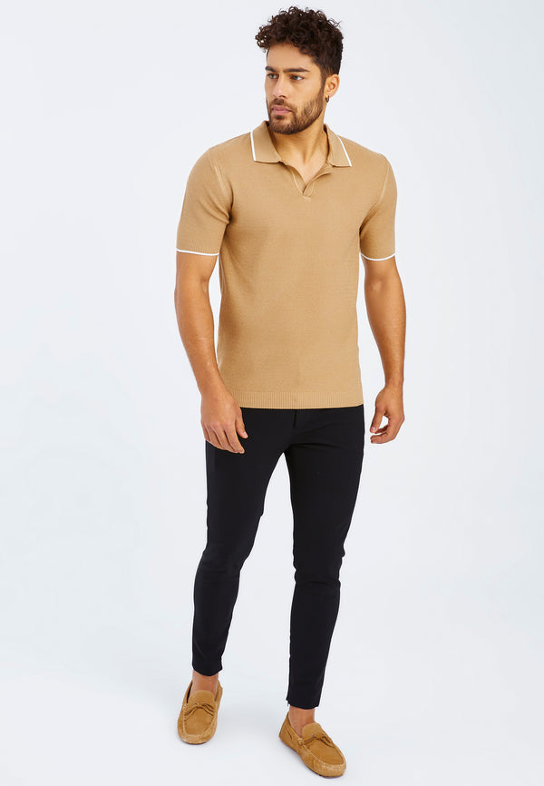 Leif Nelson Polo-Shirt Feinstrick Bis zu 55% Rabatt