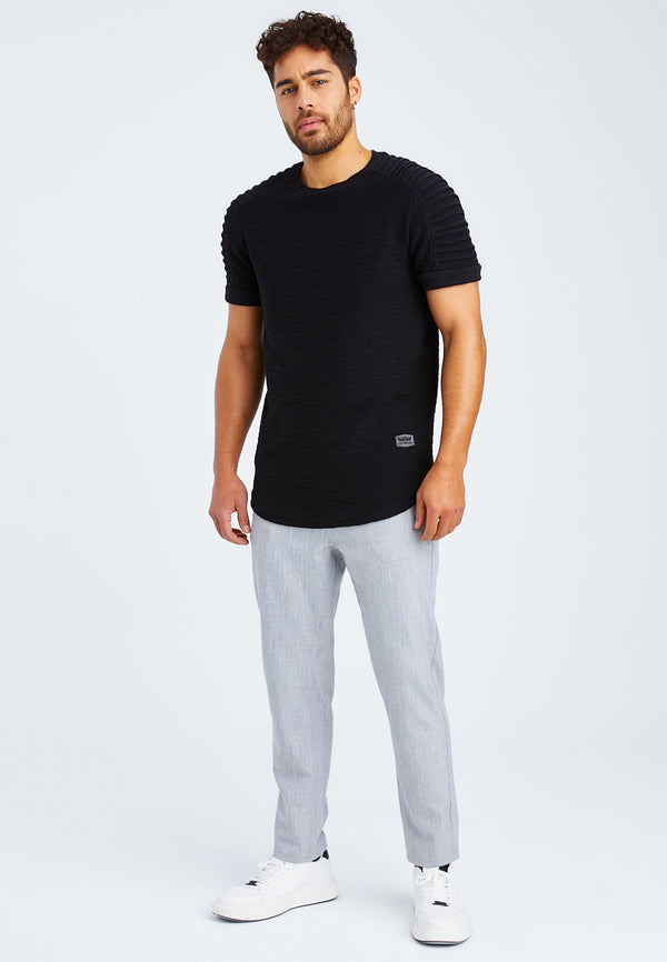 Leif Nelson Rundhals-Shirt Speichern exportieren
