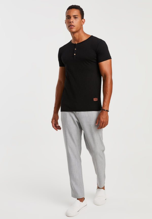 Leif Nelson Rundhals-Shirt Outlet