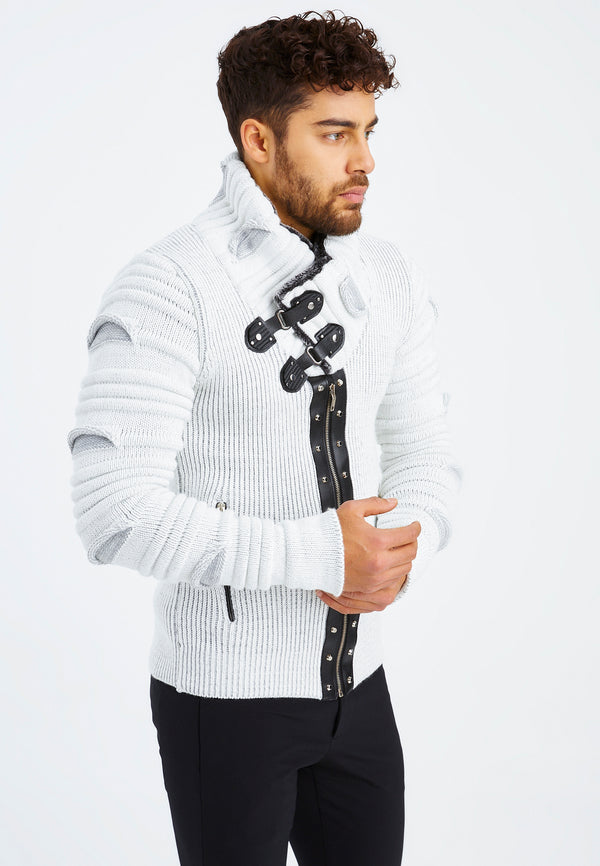 Leif Nelson Strickjacke mit Schalkragen Versandkostenfrei