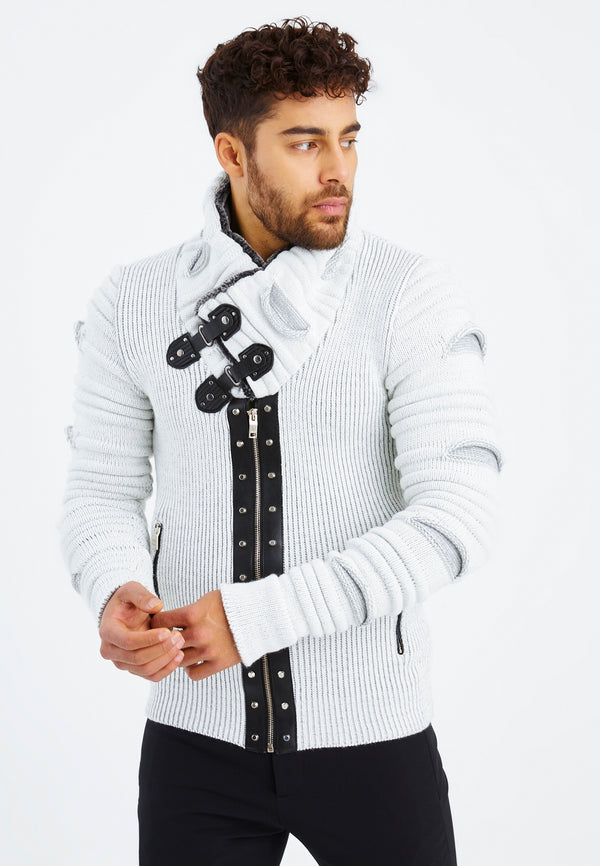 Leif Nelson Strickjacke mit Schalkragen Versandkostenfrei
