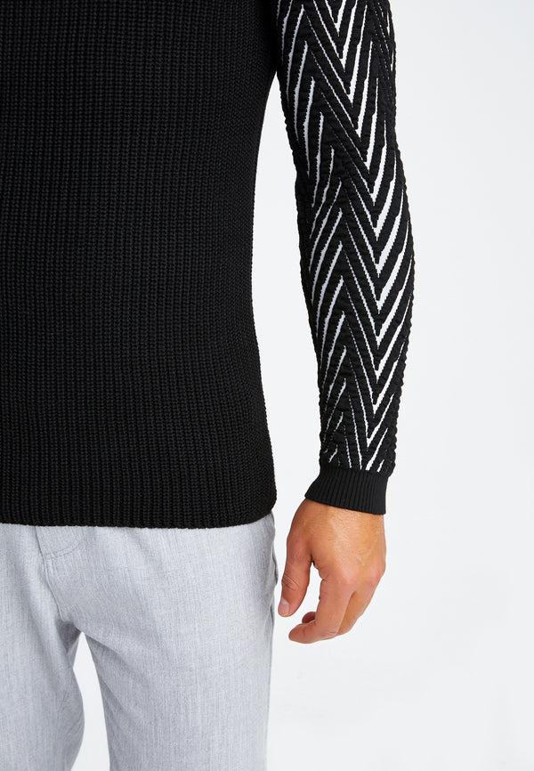Leif Nelson Strickpullover Grobstrick Rundhals Räumungsverkauf