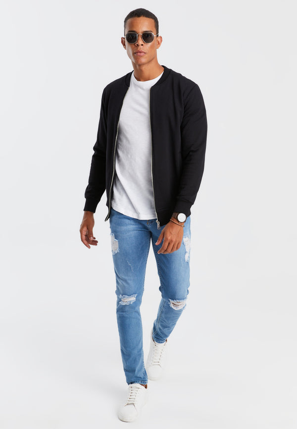 Leif Nelson Sweatjacke mit Stehkragen VIP-Rabatte
