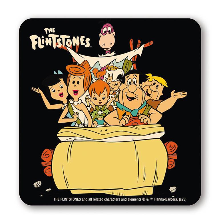 Logoshirt Hanna-Barbera - Cartoons - Scooby-Doo - The Flintstones - The Jetsons - Tom & Jerry - 6er Set - Untersetzer Heißer Verkauf