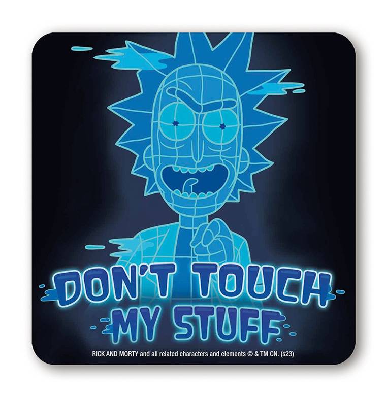 Logoshirt Rick & Morty - 6er Set - Untersetzer Bestseller