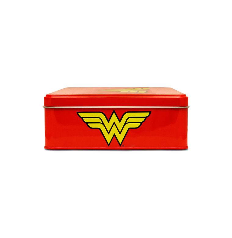 Logoshirt Wonder Woman - Logo - DC Comics - Blechdose mit abnehmbarem Deckel Begrenzte Freigabe