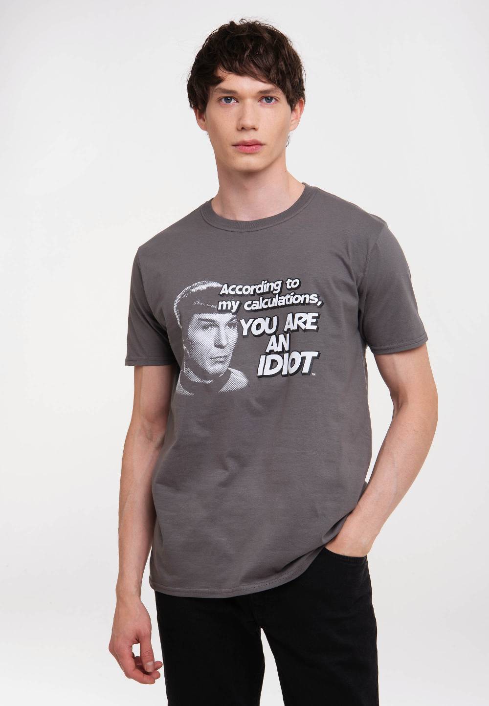 Logoshirt Star Trek - Spock - You Are An Idiot - Hybris - T-Shirt Print Bis zu 55% Rabatt