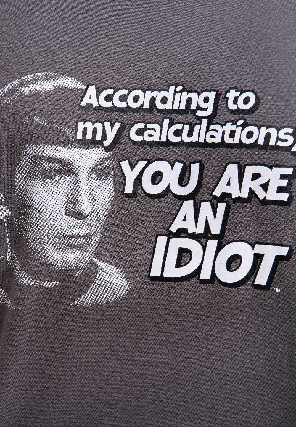 Logoshirt Star Trek - Spock - You Are An Idiot - Hybris - T-Shirt Print Bis zu 55% Rabatt