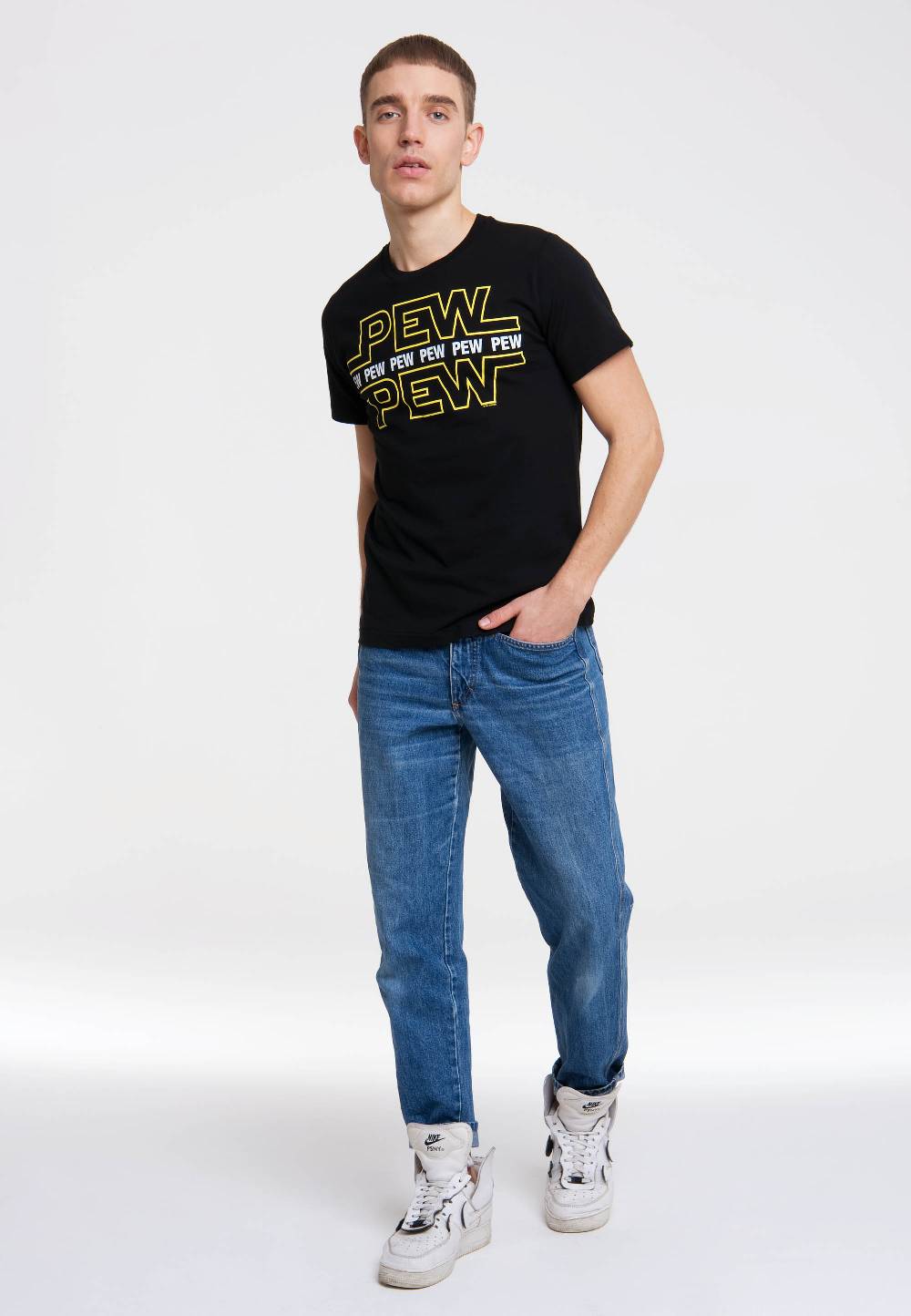 Logoshirt Pew Pew - T-Shirt Print Discount Store für neue Produkte