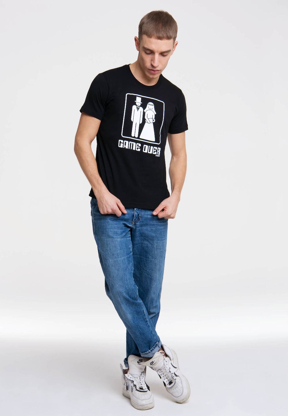 Logoshirt Game Over - Hochzeit - T-Shirt Print Kostenloser Versand international