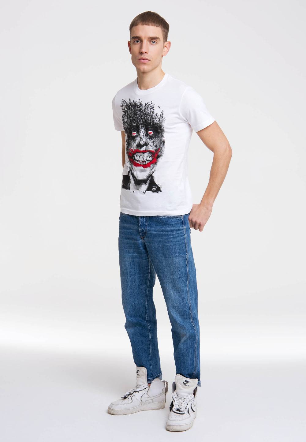 Logoshirt Batman - The Joker - Fledermäuse - DC Comics - T-Shirt Print Speichern exportieren