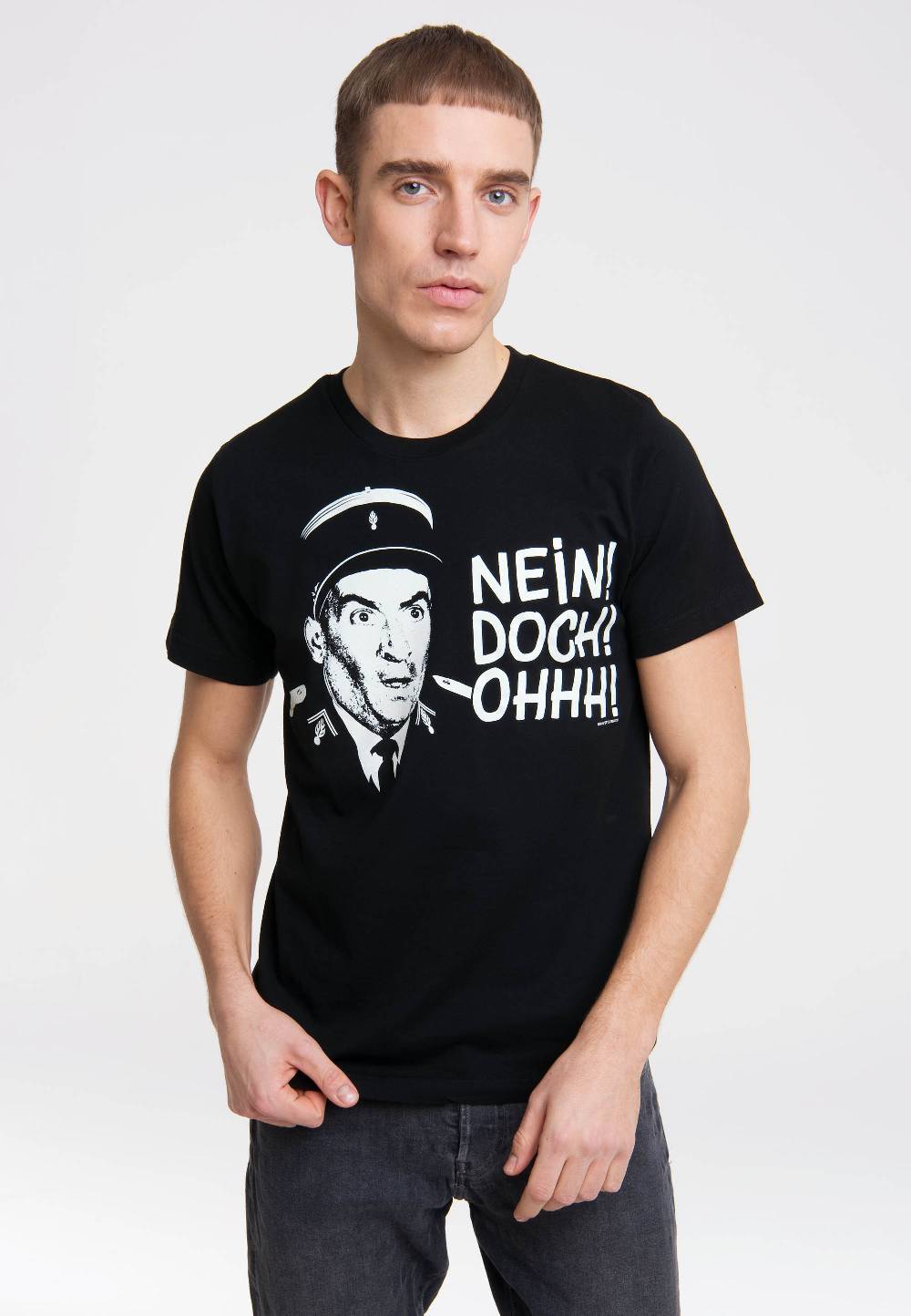 Logoshirt Nein! Doch! Ohhh! - Louis de Funès - T-Shirt Print Black Friday Preise