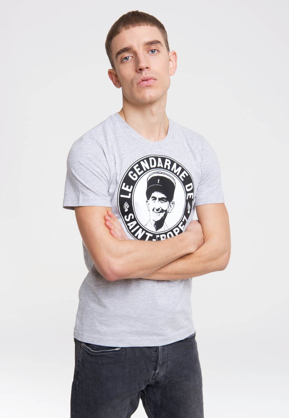 Logoshirt Der Gendarm von Saint Tropez - Louis de Funès - T-Shirt Print Im Verkauf