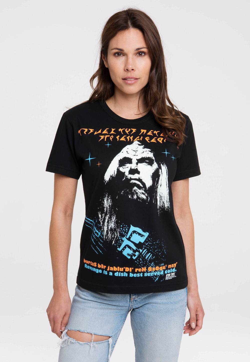 Logoshirt Star Trek - Klingon Revenge - T-Shirt Print - Damen Begrenztes Angebot