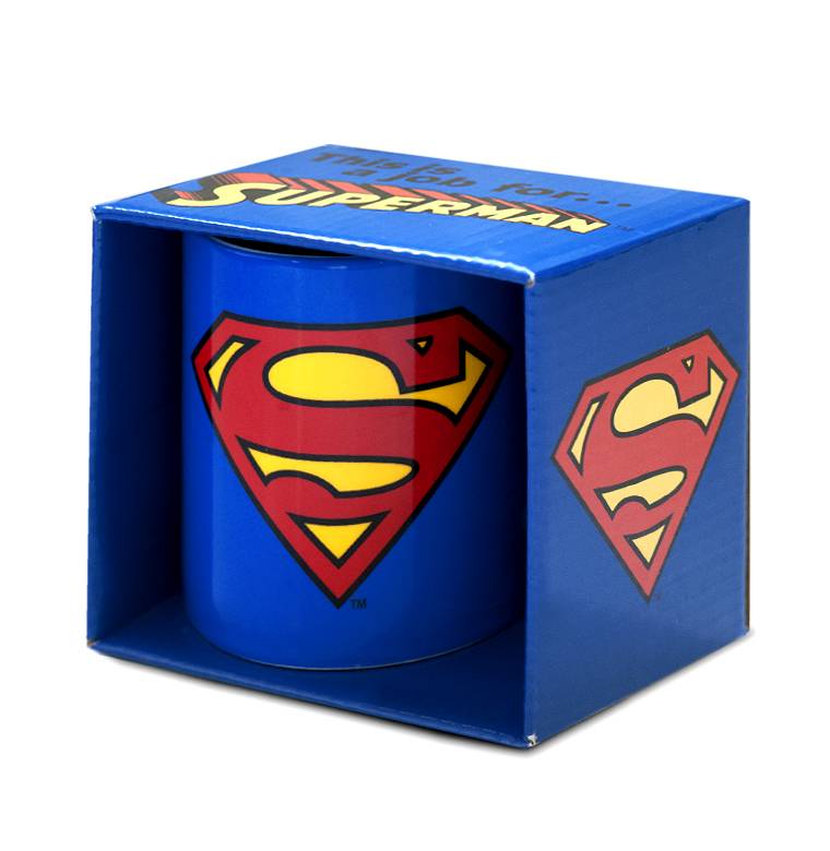 Logoshirt Superman - Logo - DC Comics - Kaffeetasse Vatertagsangebot