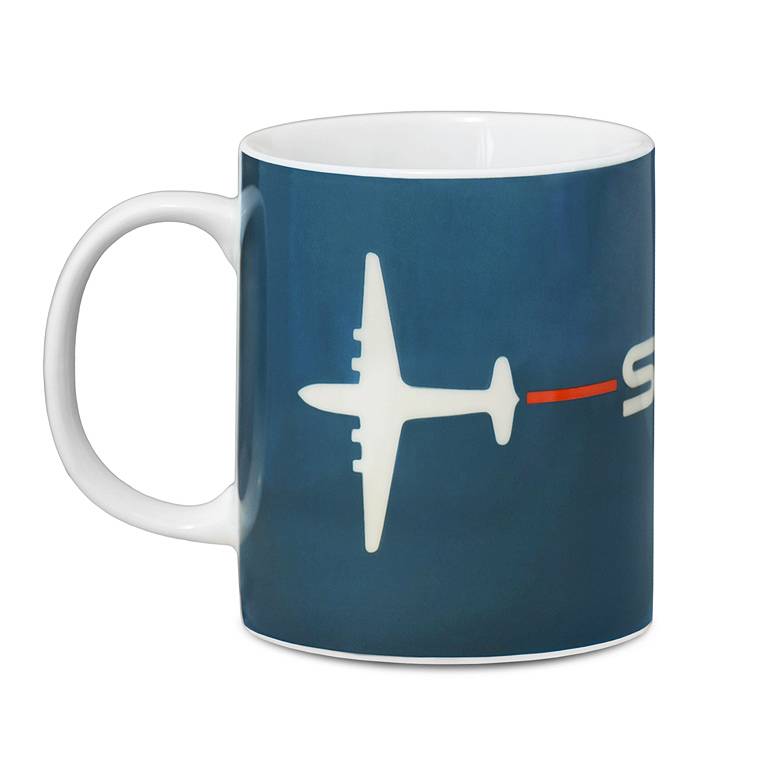 Logoshirt Swissair - The Airline Of Switzerland - Kaffeetasse Neuheiten