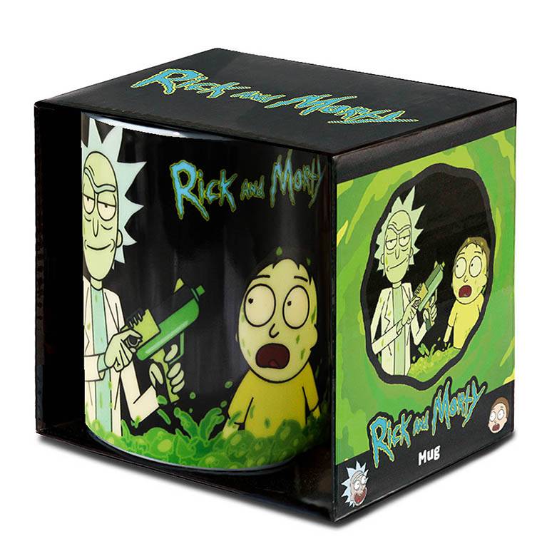 Logoshirt Rick & Morty - The Acid Vat - Kaffeetasse Begrenzte Freigabe