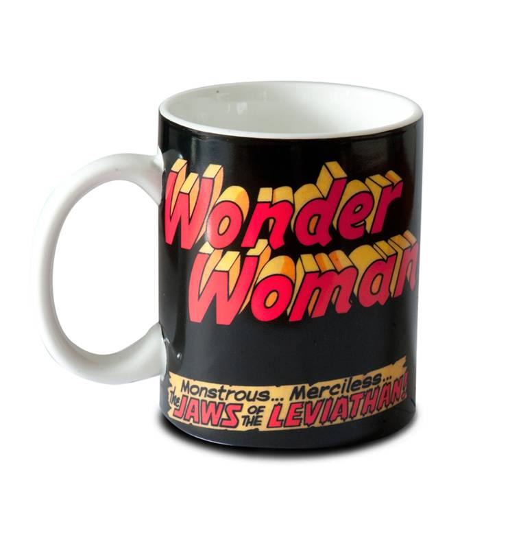 Logoshirt Wonder Woman - Jaws Of The Leviathan - DC Comics - Kaffeetasse Letzte 2 Tage