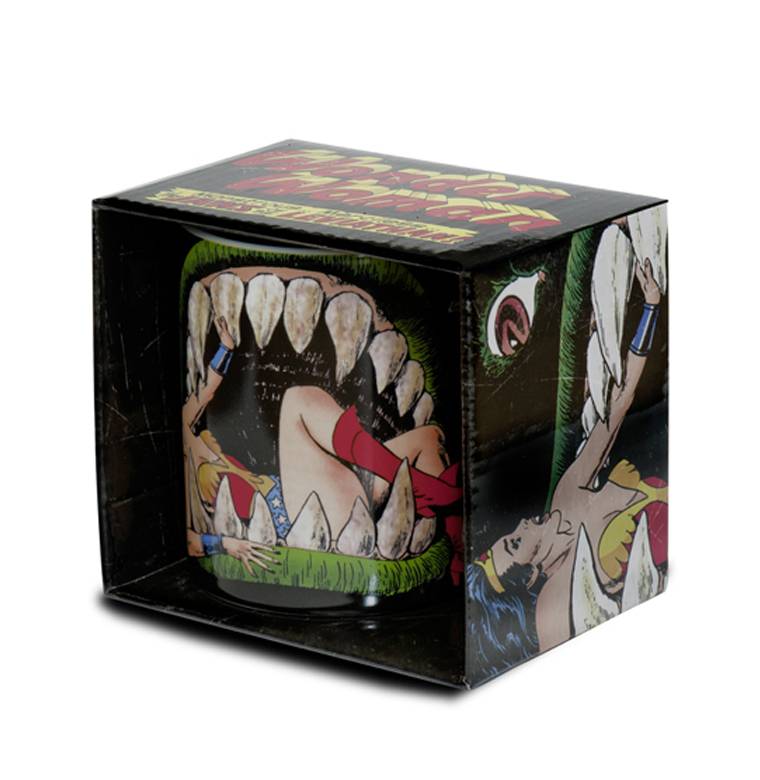 Logoshirt Wonder Woman - Jaws Of The Leviathan - DC Comics - Kaffeetasse Letzte 2 Tage