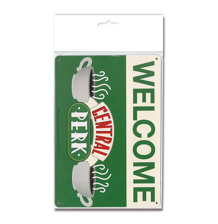 Logoshirt Friends - Central Perk - Welcome - Blechschild A5 Online