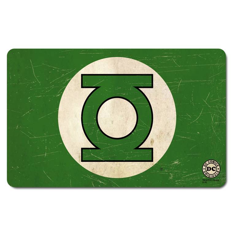 Logoshirt Superman Logo - Batman Logo - Green Lantern Logo - Flash Logo - DC Comics - 4er Set - Frühstücksbrettchen Fabrikverkauf