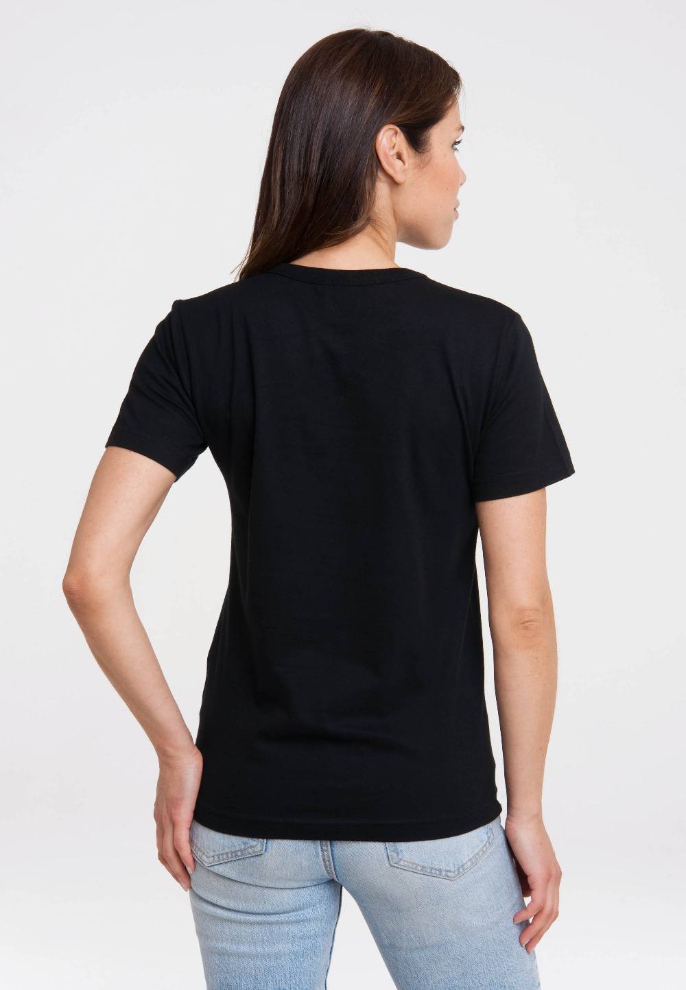Logoshirt Sesamstrasse - Krümelmonster - Monster Park - T-Shirt Print - Damen Jubiläumsangebot