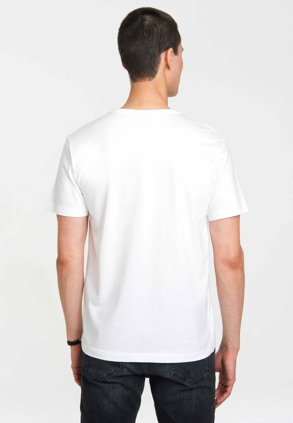 Logoshirt Sesamstrasse - Krümelmonster - GNAWS - T-Shirt Print - Herren Räumungsverkauf
