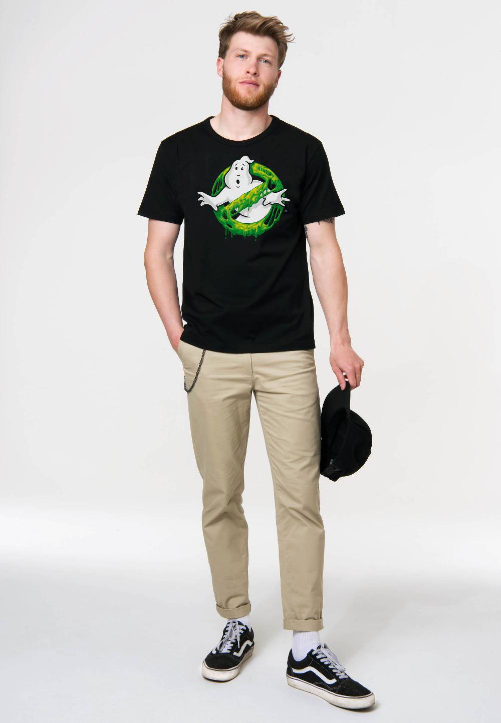 Logoshirt Ghostbusters - Slime Logo - T-Shirt Print - Herren Kauf eins, bekomm eins gratis
