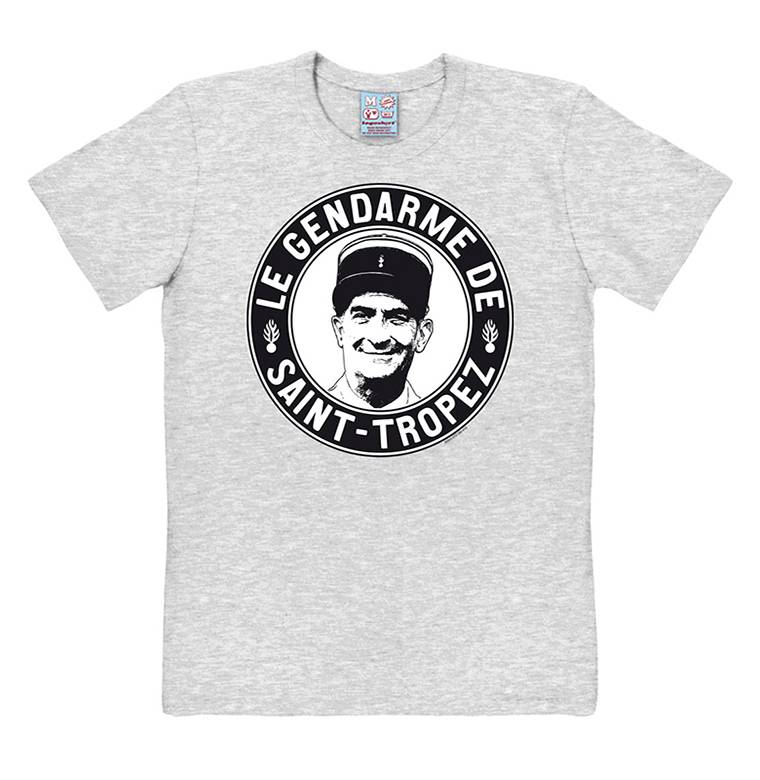 Logoshirt Der Gendarm von St. Tropez - Louis de Funès - T-Shirt Print - Damen Tiefpreis