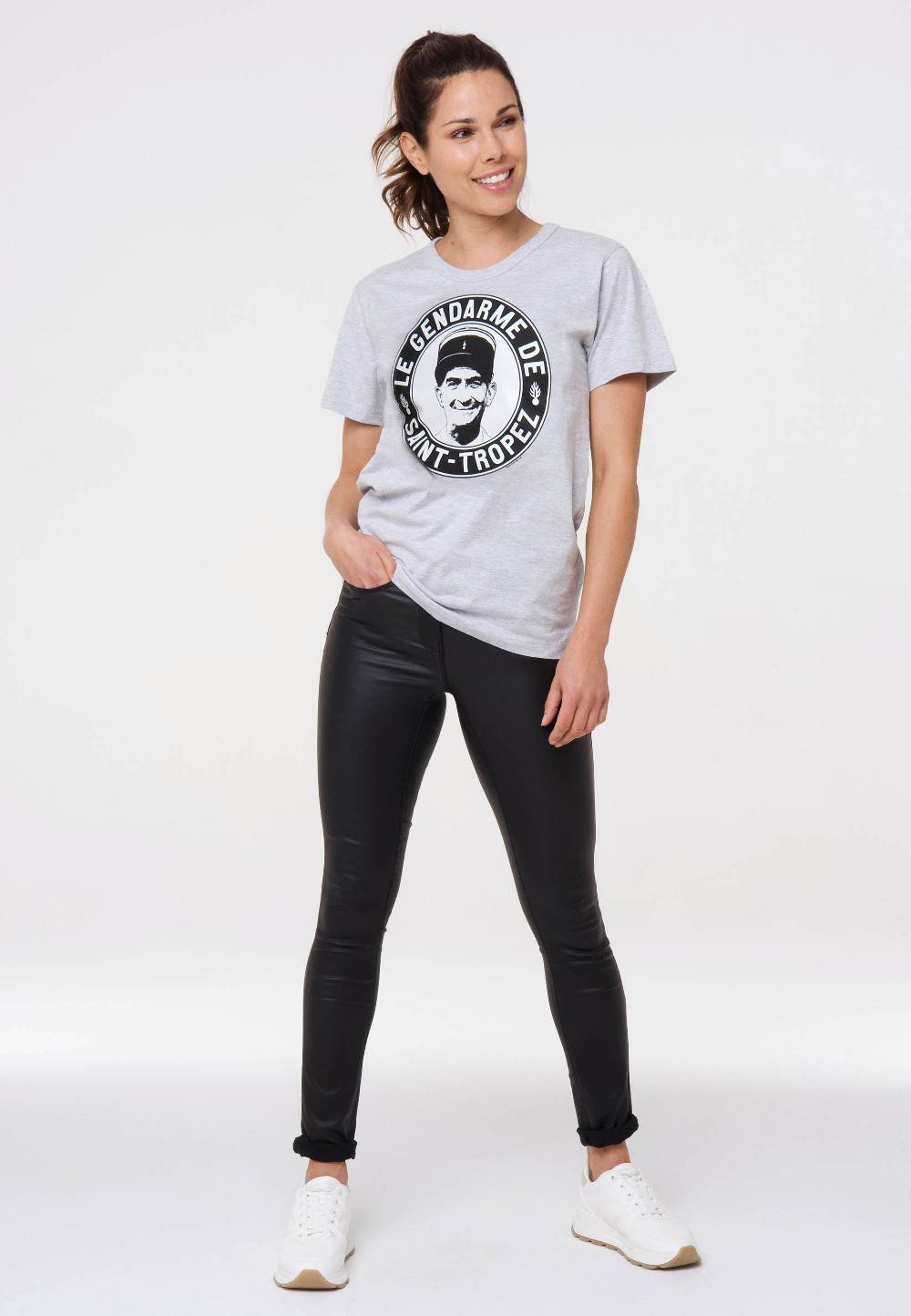 Logoshirt Der Gendarm von St. Tropez - Louis de Funès - T-Shirt Print - Damen Tiefpreis