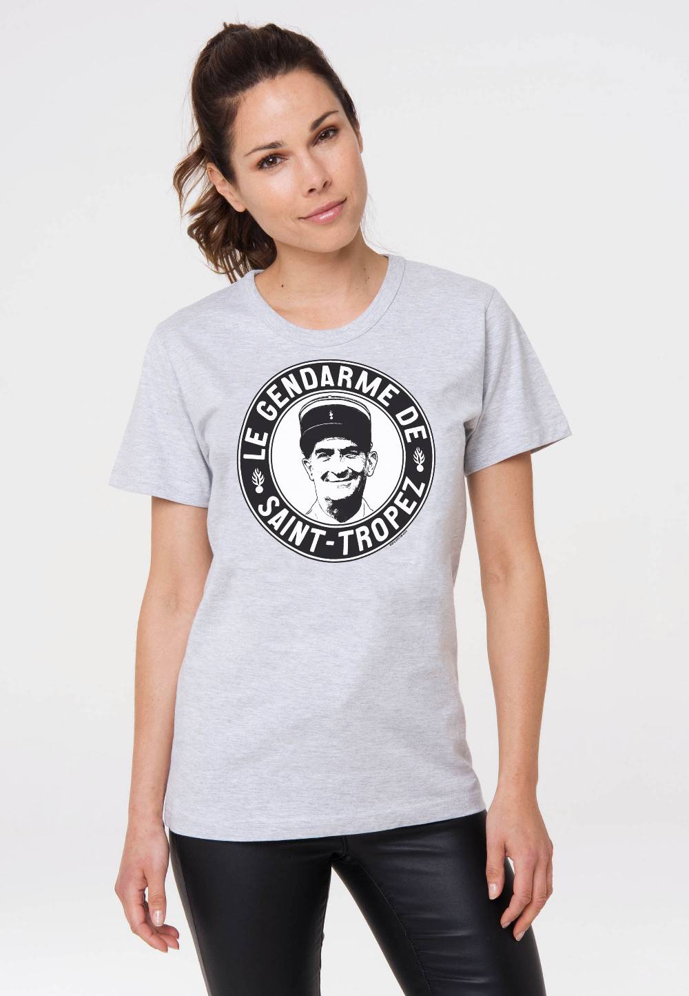 Logoshirt Der Gendarm von St. Tropez - Louis de Funès - T-Shirt Print - Damen Tiefpreis