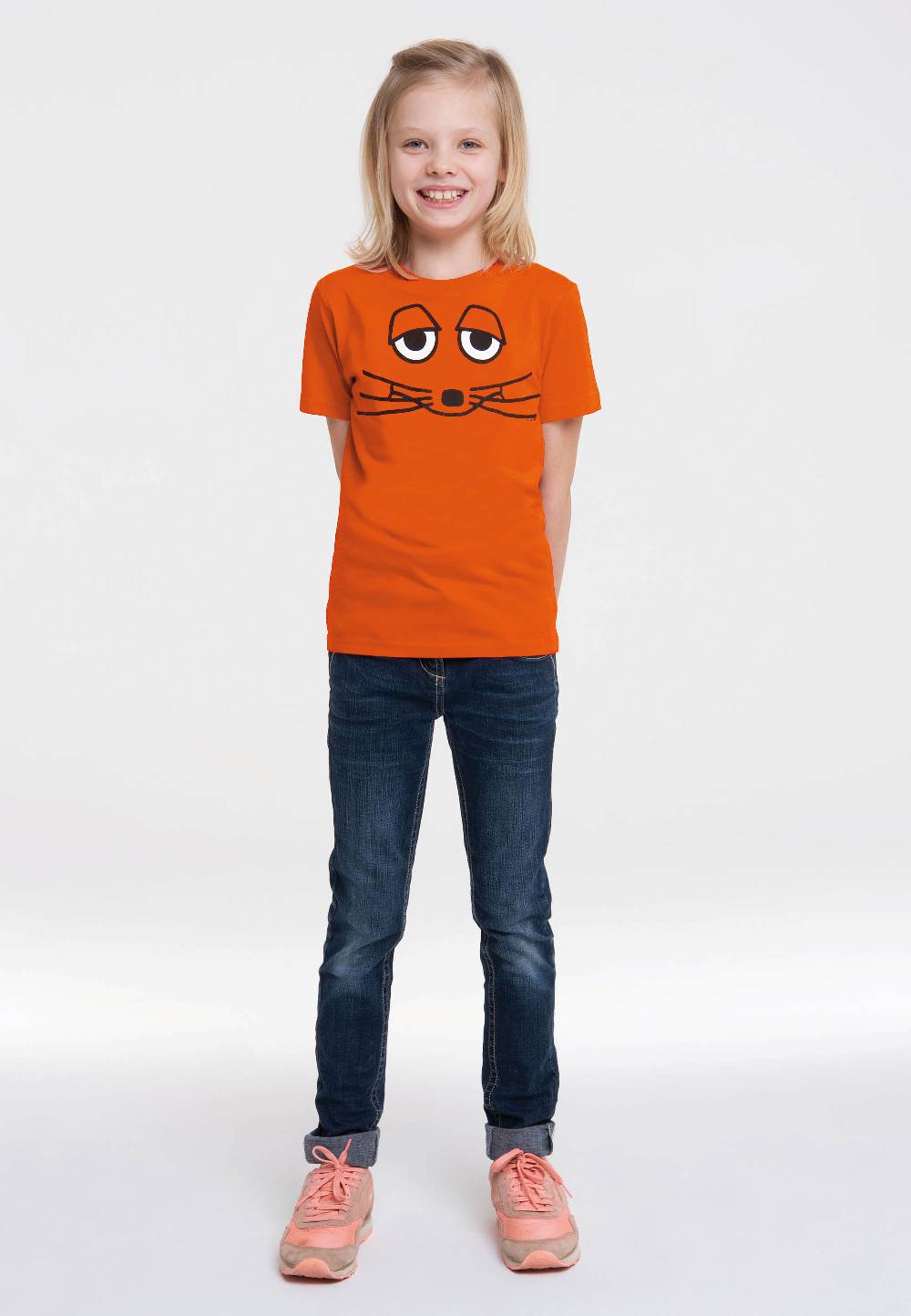 Logoshirt Die Sendung mit der Maus - Maus - Gesicht - Organic - T-Shirt Print - Kinder Zeitbegrenzte Promotion