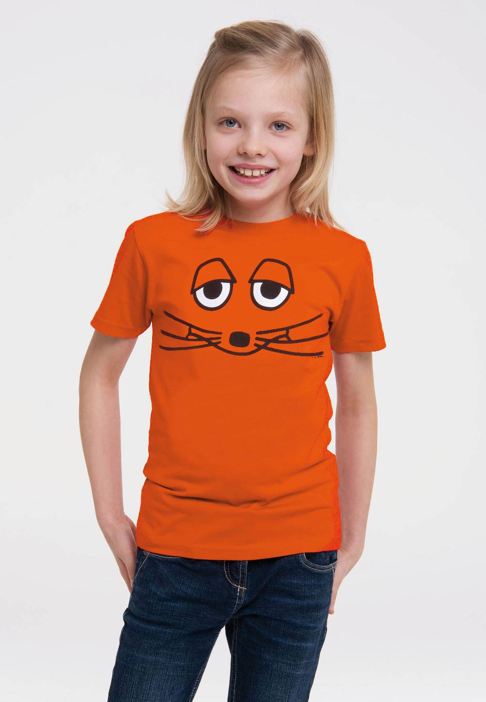 Logoshirt Die Sendung mit der Maus - Maus - Gesicht - Organic - T-Shirt Print - Kinder Zeitbegrenzte Promotion