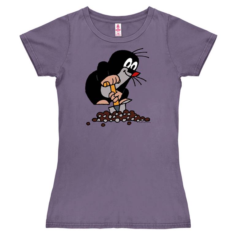 Logoshirt Der kleine Maulwurf - Hügel - T-Shirt Print - Damen Bis zu 65% Rabatt