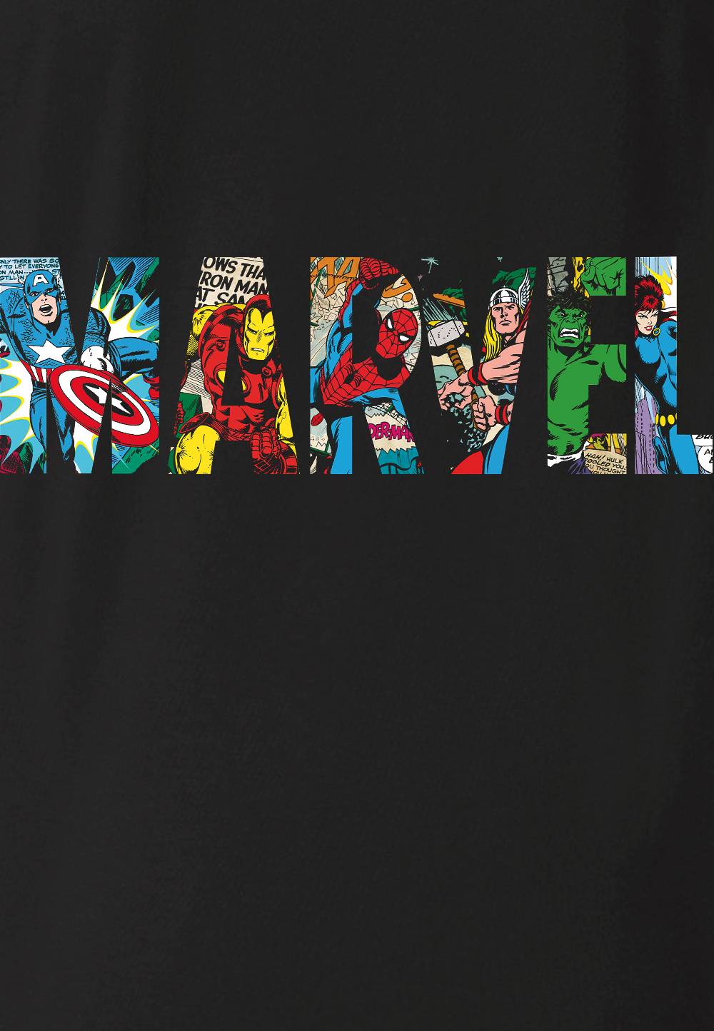 Logoshirt Marvel - Comic Colour - Logo - Marvel Comics - T-Shirt Print - Herren Super Rabatt