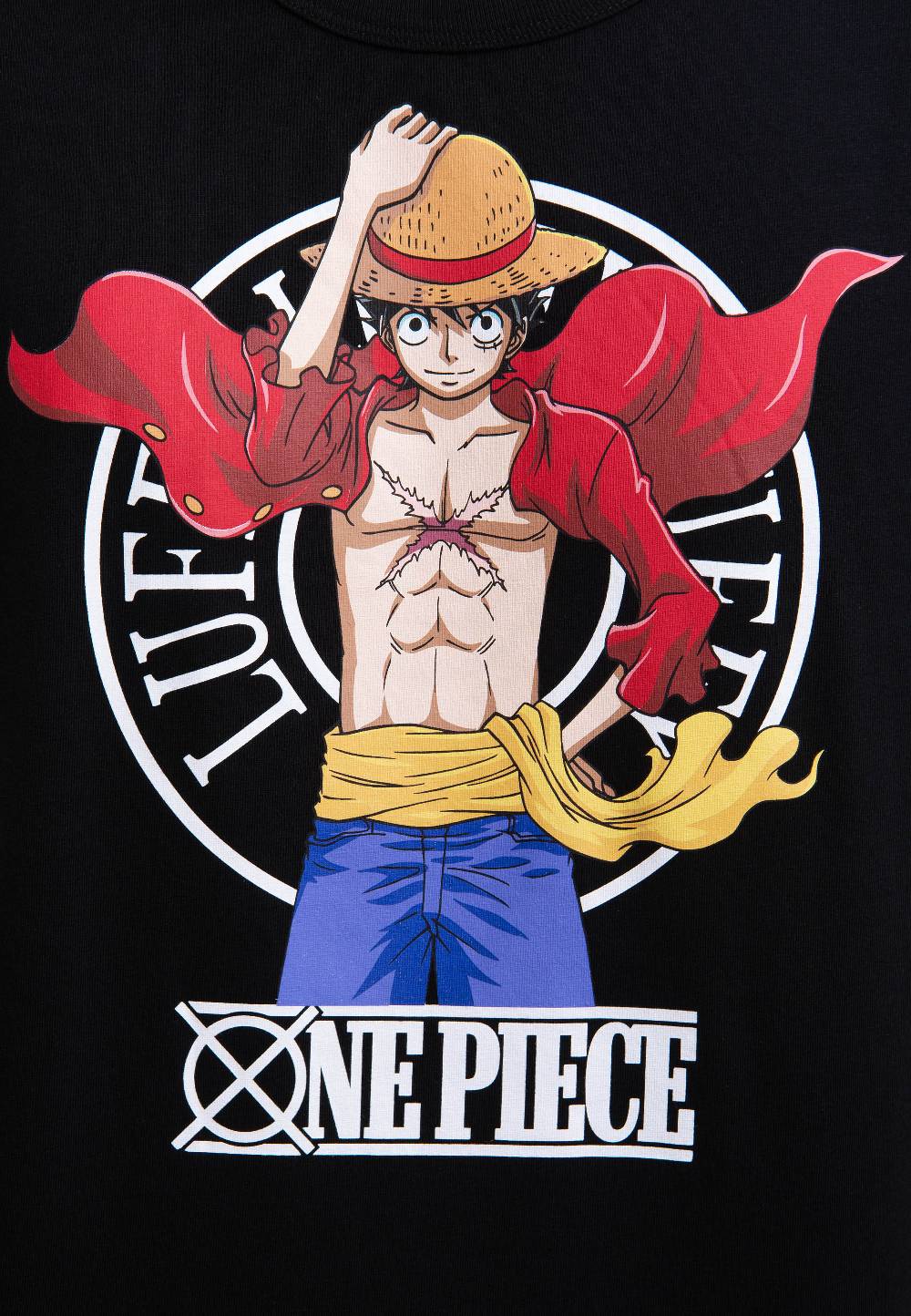Logoshirt One Piece - Luffy New World - T-Shirt Print - Herren Begrenzt auf 3 Tage