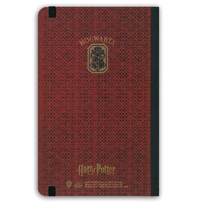 Logoshirt Harry Potter - Gryffindor Logo - Hardcover Notizbuch A5 - mit Gummiband - Liniert Online Outlet