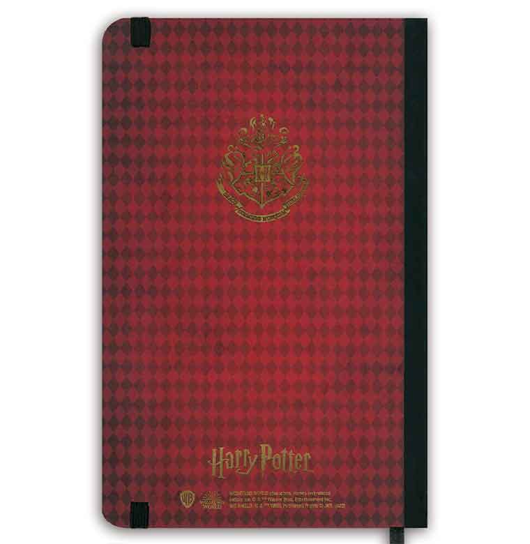 Logoshirt Harry Potter - Platform 9 3/4 - Hardcover Notizbuch A5 - mit Gummiband - Liniert Riesige Ersparnisse