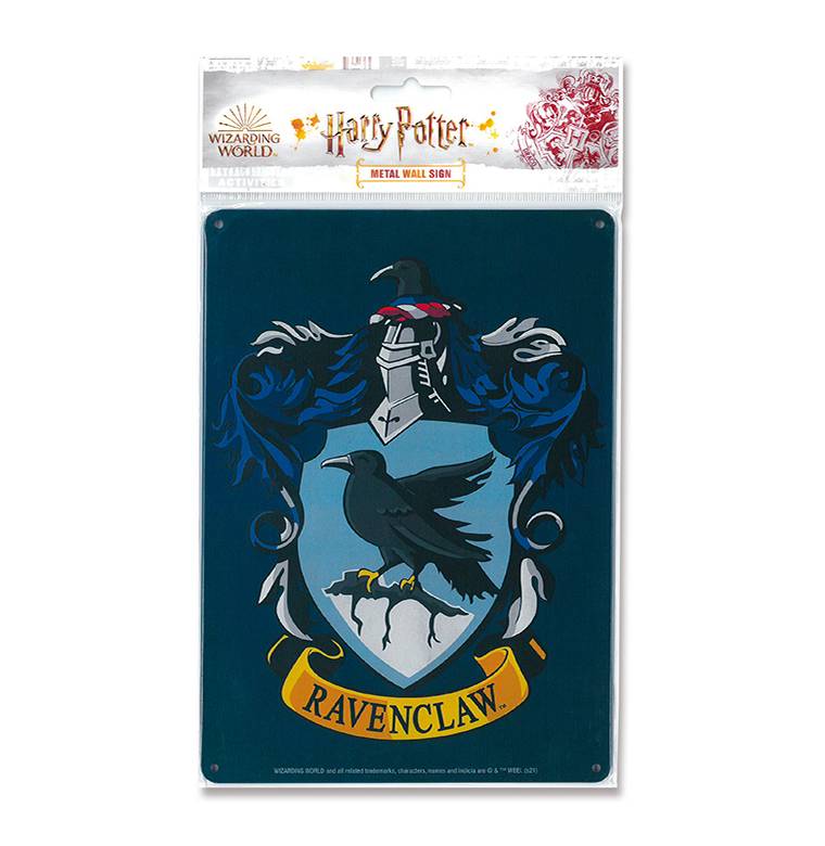 Logoshirt Harry Potter - Ravenclaw Logo - Rabe - Blechschild A5 Nur noch ein Tag übrig