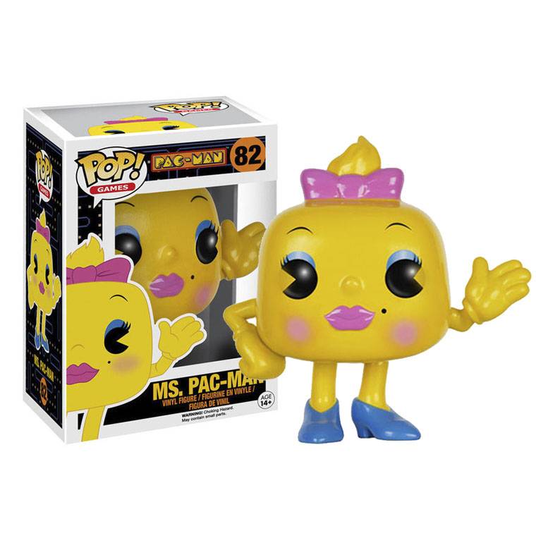 Logoshirt Ms. Pac-Man - Pac-Man - 82 - Funko POP! Games - Vinylfigur Kostenloser Versand international