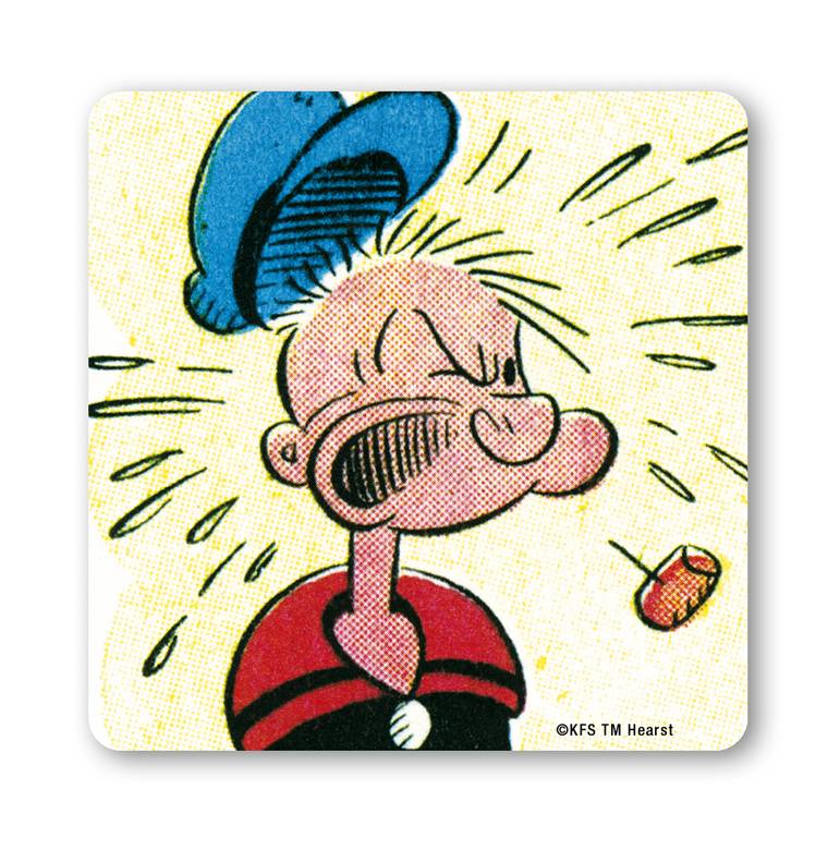Logoshirt Der Seemann - Popeye & Olivia - 6er Set - Untersetzer Limitierter Zeitrabatt
